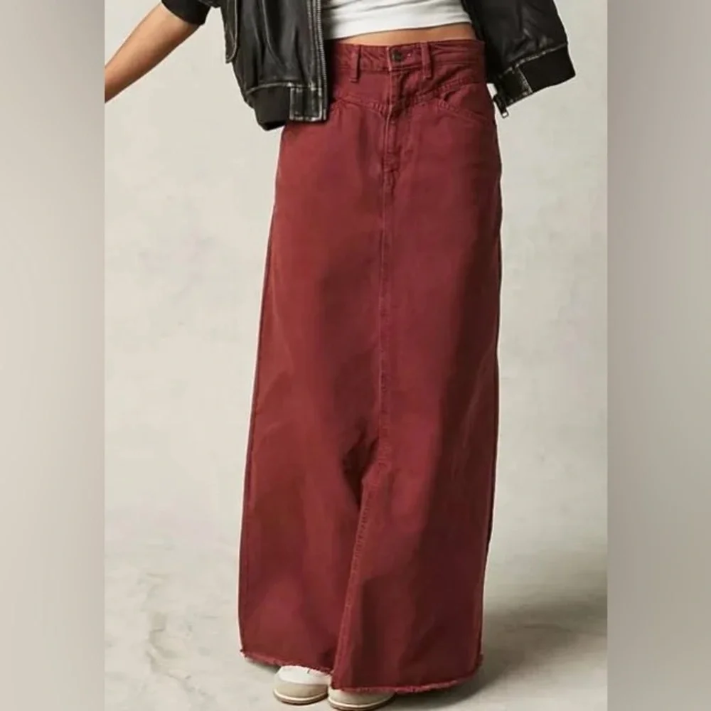 We The Free Women's Denim Maxi Skirt - Picture 3 of 9
